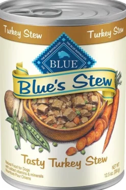 Blue Buffalo Blue's Stew Turkey Stew Canned Dog Food - 12.5 Oz - Case of 12