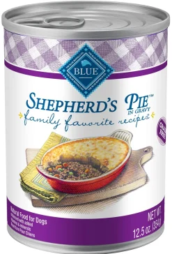 Blue Buffalo Family Favorites Shephard's Pie Beef in Gravy Canned Dog Food - 12.5 Oz - Case of 12