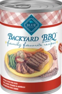 Blue Buffalo Family Favorites BBQ Canned Dog Food - 12.5 Oz - Case of 12
