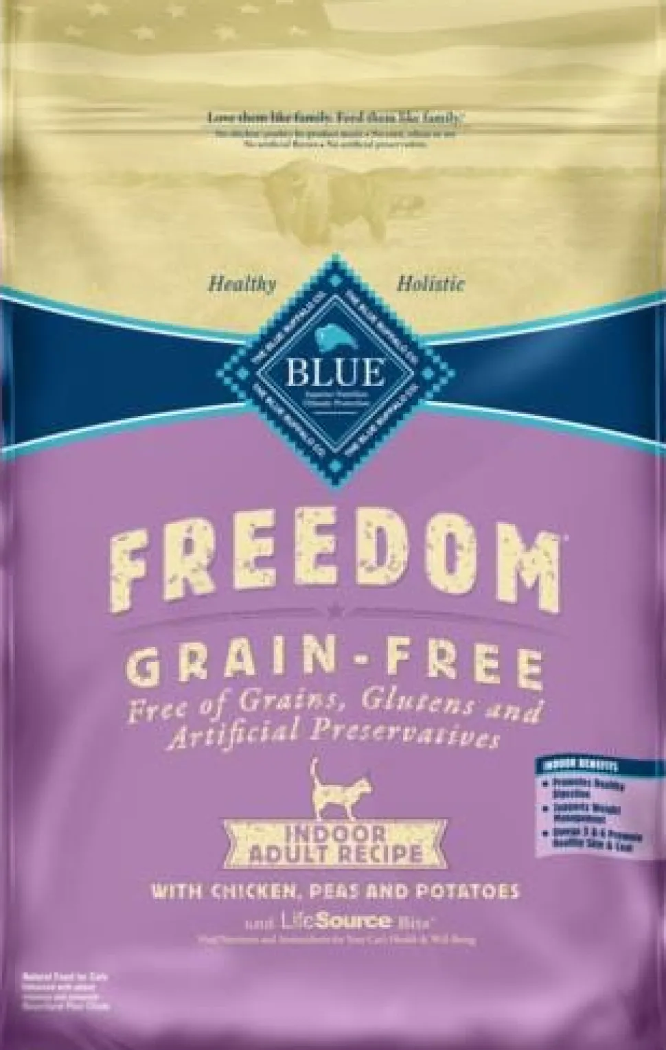 Blue Buffalo Freedom Grain Free Indoor Chicken Recipe Dry Cat Food