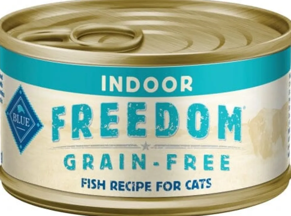 Blue Buffalo Freedom Grain Free Fish Recipe Indoor Canned Cat Food