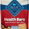 Blue Buffalo Health Bars Eggs Bacon and Cheese Dog Biscuits Treats - 16 Oz