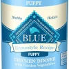 Blue Buffalo Homestyle Puppy Chicken Dinner with Garden Vegetables and Brown Rice Recipe Canned Dog Food