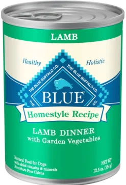 Blue Buffalo Homestyle Recipe Lamb Dinner with Garden Vegetables & Brown Rice Canned Dog Food