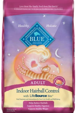Blue Buffalo Indoor Hairball Control Chicken & Brown Rice Recipe Dry Cat Food