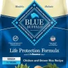 Blue Buffalo Life Protection Formula Natural Senior Chicken and Brown Rice Dry Dog Food - 5 Lbs