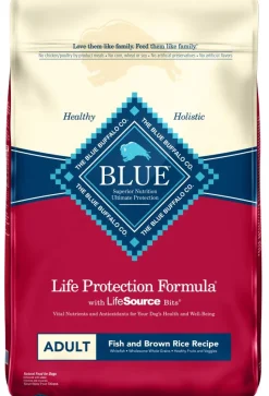 Blue Buffalo Life Protection Natural Fish & Brown Rice Recipe Adult Dry Dog Food