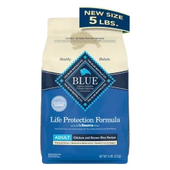Blue Buffalo Life Protection Formula Natural Adult Chicken Dry Dog Food - 5 Lbs