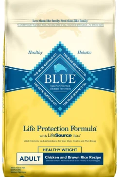 Blue Buffalo Life Protection Healthy Weight Natural Chicken & Brown Rice Recipe Adult Dry Dog Food