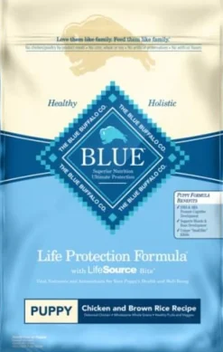 Blue Buffalo Life Protection Formula Chicken and Brown Rice Puppy Dry Dog Food