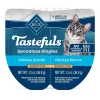 Blue Buffalo Tasteful Singles Chicken Wet Cat Food Trays - 2.6 Oz - Case of 10