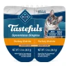Blue Buffalo Tasteful Singles Turkey Wet Cat Food Trays - 2.6 Oz - Case of 10