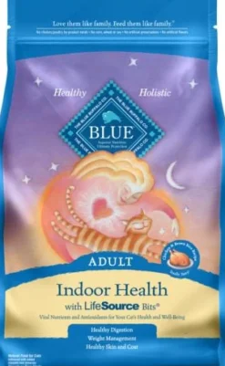 Blue Buffalo Tastefuls Indoor Adult Chicken Dry Cat Food - 3 Lbs