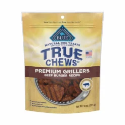 Blue Buffalo True Chews Natural Burger Jerky Dog Treats - 10 Oz