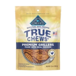 Blue Buffalo True Chews Premium Grillers Chicken Natural Dog Treats - 12 Oz
