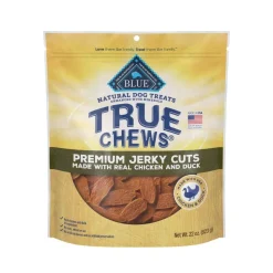 Blue Buffalo True Chews Premium Jerky Cuts Duck Natural Dog Treats