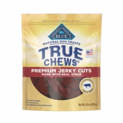 Blue Buffalo True Chews Premium Jerky Cuts Steak Natural Dog Treats