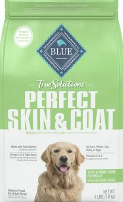 Blue Buffalo True Solutions Skin and Coat Salmon Dry Dog Food - 4 Lbs