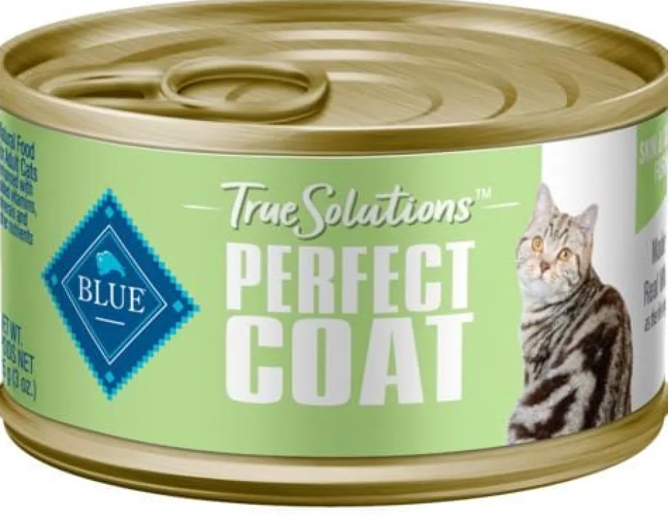 Blue Buffalo True Solutions Perfect Coat Natural Skin & Coat Care Whitefish Recipe Adult Wet Cat Food