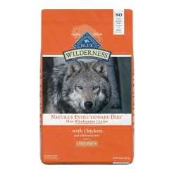 Blue Buffalo Wilderness Adult Large-Breed High-Protein Chicken with Wholesome Grains Dry Dog Food - 24 Lbs