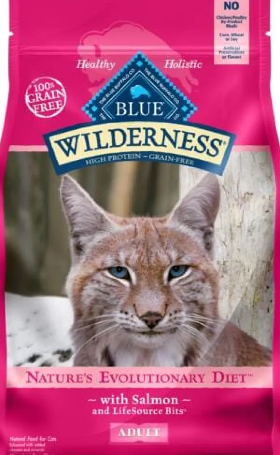 Blue Buffalo Wilderness Adult High-Protein Salmon Dry Cat Food