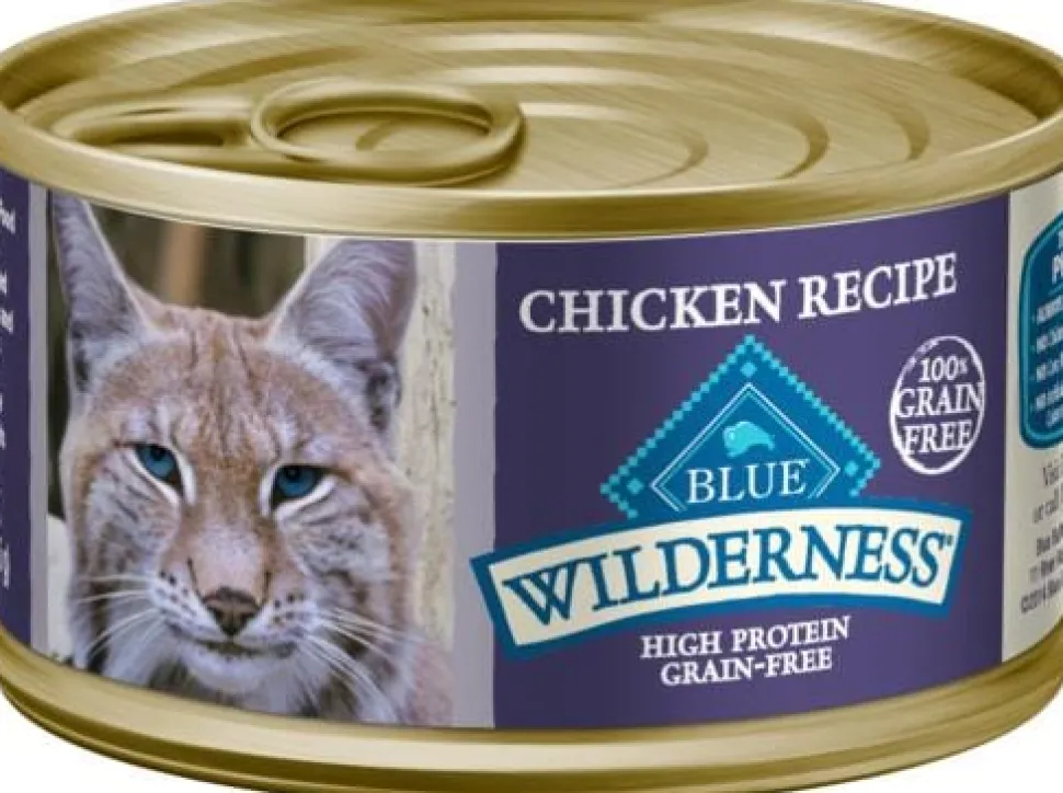 Blue Buffalo Wilderness Chicken Recipe Canned Cat Food
