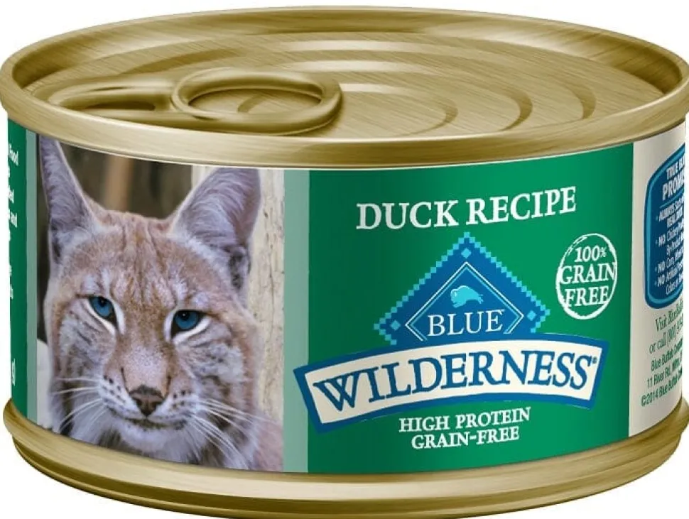 Blue Buffalo Wilderness Duck Recipe Canned Cat Food