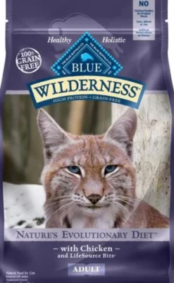 Blue Buffalo Wilderness Indoor Adult High-Protein Grain-Free Chicken Dry Cat Food