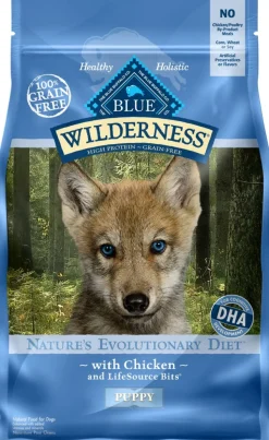Blue Buffalo Wilderness Puppy Grain Free Chicken Dry Food