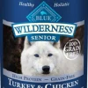 Blue Buffalo Wilderness Senior Grain-Free Grilled Turkey and Chicken Canned Dog Food - 12.5 Oz - Case of 12