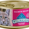 Blue Buffalo Wilderness Salmon Recipe Canned Cat Food