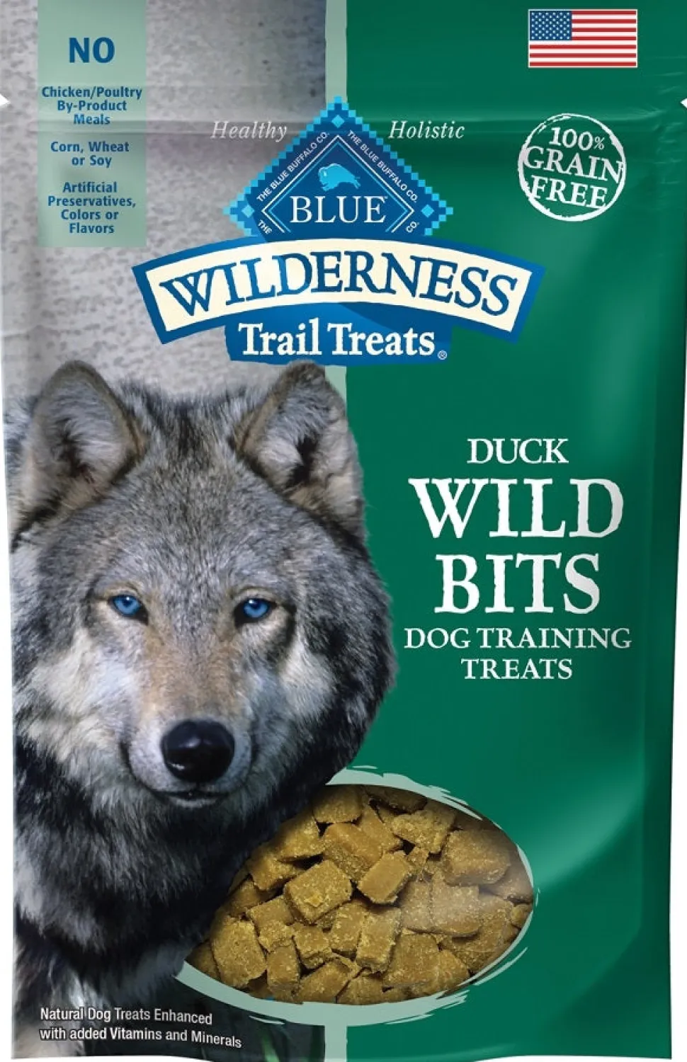 Blue Buffalo Wilderness Trail Treats Duck Wild Bits Dog Treats