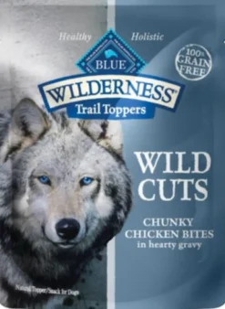 Blue Buffalo Wilderness Wild Chicken and Gravy Canned Dog Food - 3 Oz - Case of 24