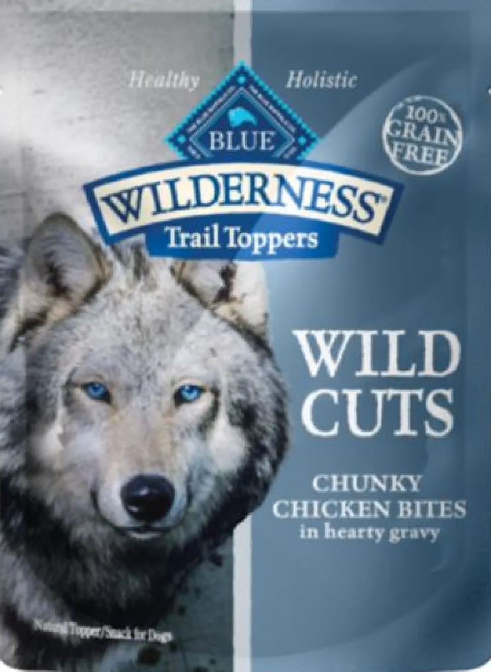 Blue Buffalo Wilderness Wild Chicken and Gravy Canned Dog Food - 3 Oz - Case of 24