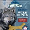 Blue Buffalo Wilderness Wild Bone Crunchy Dog Biscuit Treats - Regular - 10 Oz