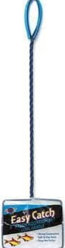 Blue Ribbon Easy Catch Fine Mesh Fish Net With Extra Long Handle