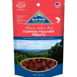 Blue Ridge Naturals Alaskan Salmon Jerky Topper Trainer Dog Treats