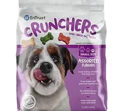 Blue Seal Entrust Crunchers Small Batch Dog Biscuits Treats - Assorted - 3.5 Lbs