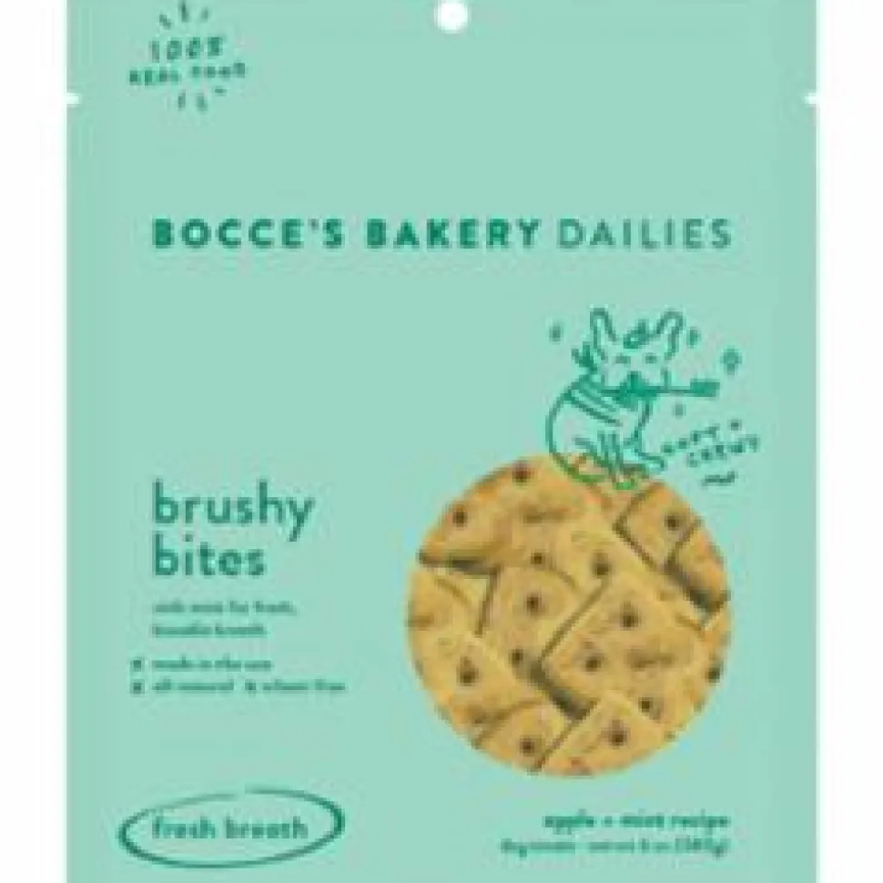 Bocce's Bakery Brushy Bites Soft and Chewy Dog Treats - 6 Oz