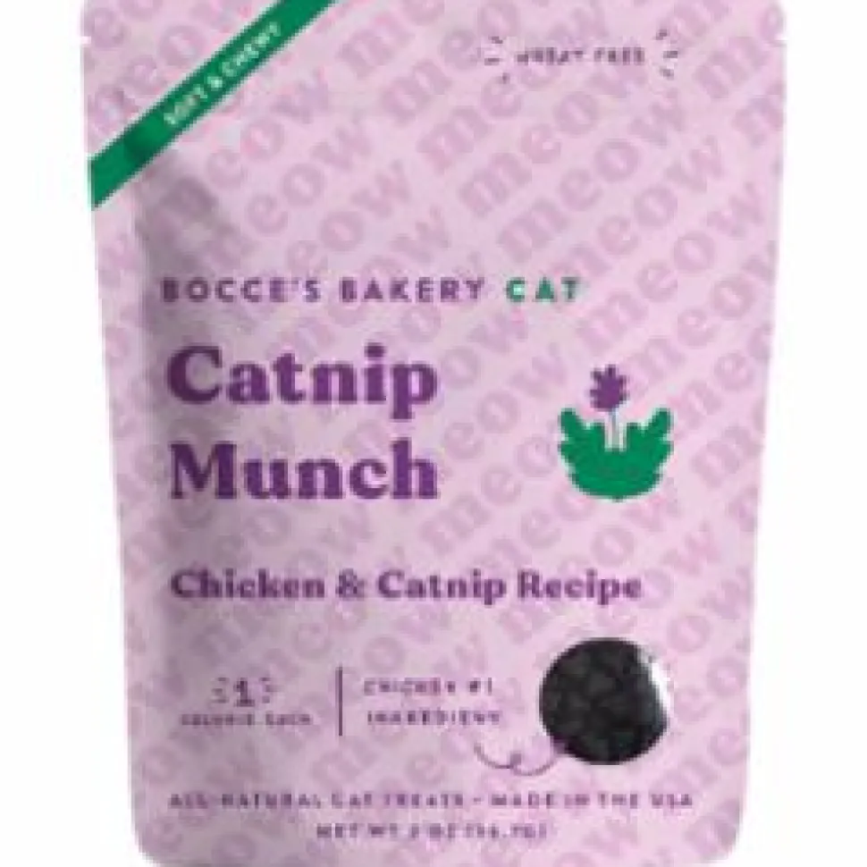 Bocce's Bakery CATNIP MUNCH Moist Cat Treats - 2 Oz