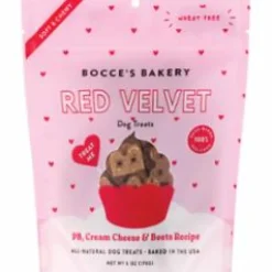 Bocce's Bakery Dog RED VELVET Chewy Dog Treats - 6 Oz