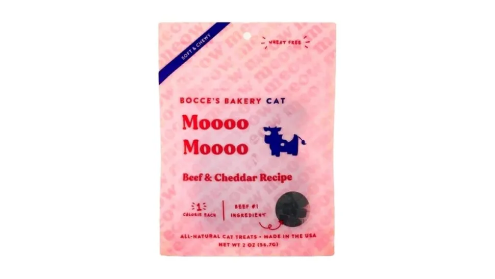 Bocce's Bakery MOOOO MOOOO Moist Cat Treats - 2 Oz