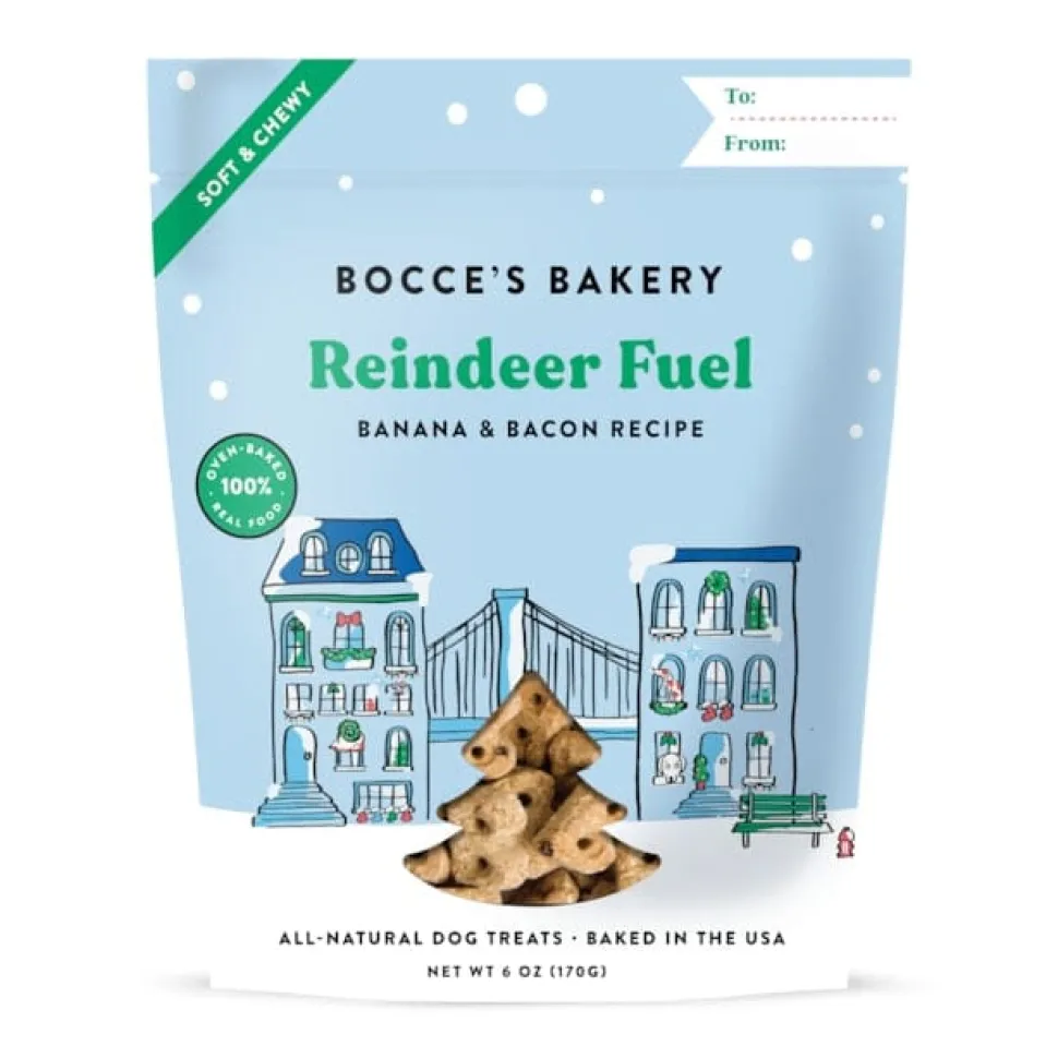 Bocce's Bakery Reindeer Soft and Chewy Dog Treats - 6 Oz