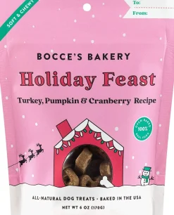 Bocce's Bakery Soft and Chewy Holiday Dog Treats - 6 Oz