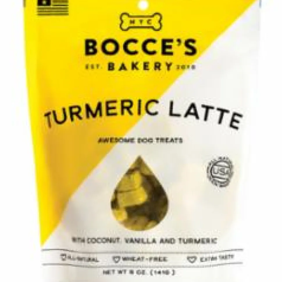 Bocce's Bakery Tumeric Latte Dog Bisuits - 5 Oz