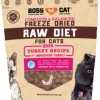 Boss Dog Diet Freeze-Dried Cat Turkey Nuggs Freeze-Dried Cat Food - 9 oz Bag