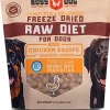 Boss Dog Frozen Complete Raw Chicken Diet 8 oz Patties Raw Dog Food - 6lb Bag