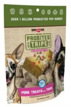 Boss Dog Probites Treats Pork with Tripe Probites Dog Treats - 3 Oz Pouch