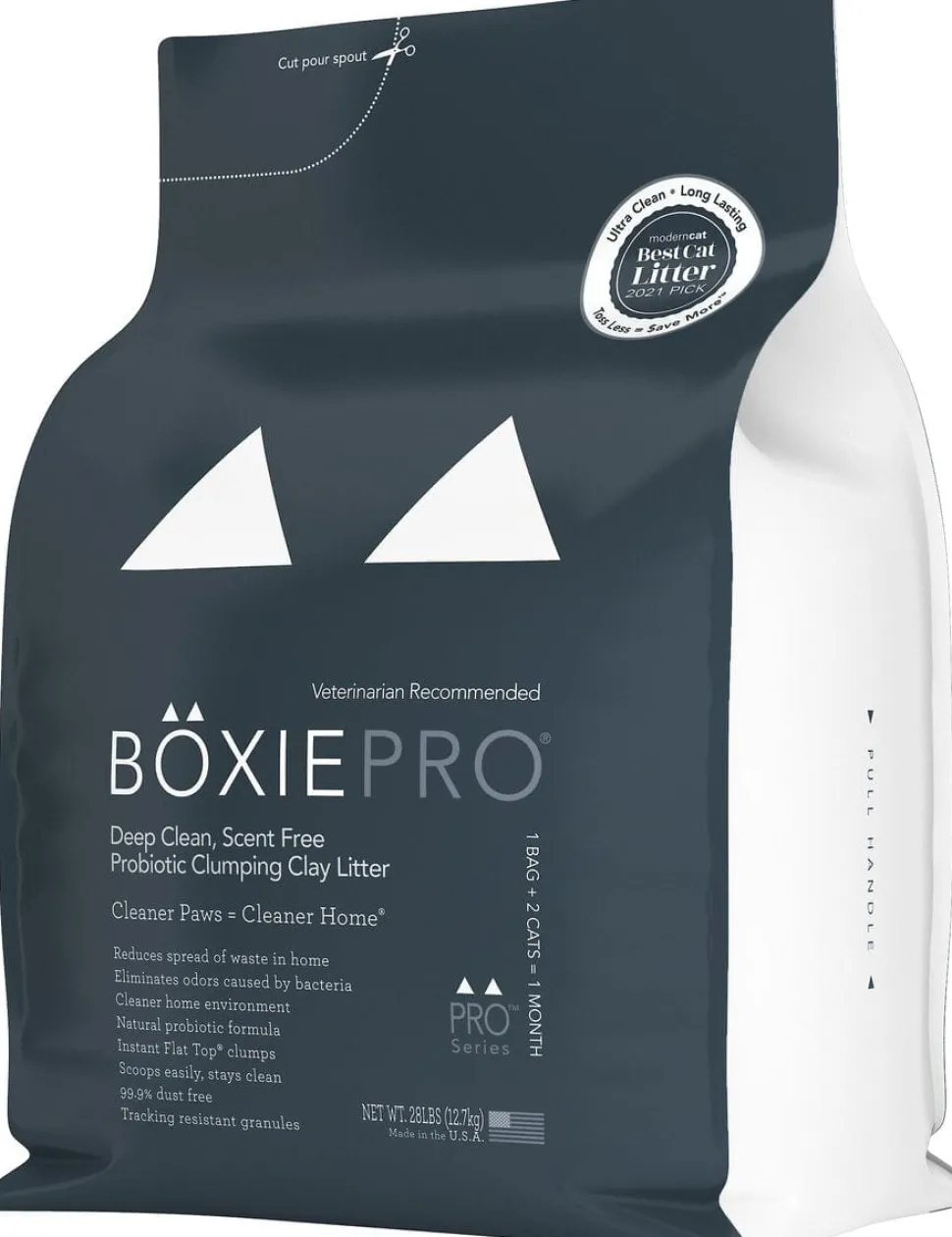 Boxiecat PRO Deep Clean Clay Cat Litter - 40 Lbs