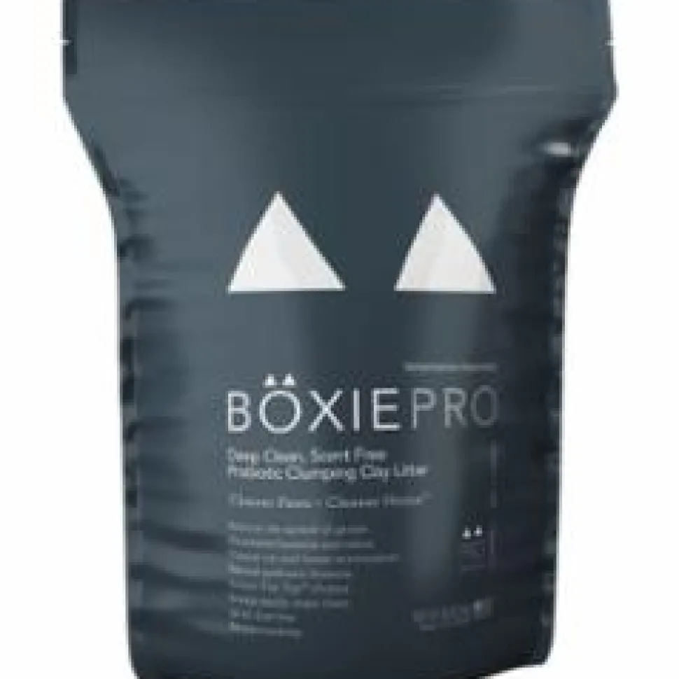 Boxiecat PRO Scented-Free Clumping Clay Cat Litter - 16 lbs